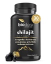 6-in-1 Shilajit 보충교재 300mg, 계류 및 에너지 지원은 60mg 순수한 Ashwagandha, Immune 지원, 기억 및 초점, 85+ 추적 무기물, 60의 캡슐을 위한 Rhodiola Rosea Panax Ginseng를 보충합니다