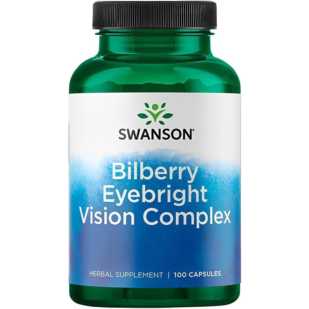 Swanson Bilberry Eyebright Vision Complex (100 캡슐)