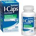 Systane ICaps 눈 비타민 & 무기물 보충교재, Lutein & Zeaxanthin 공식, 120의 입히는 정제