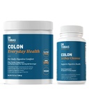 Dr. Tobias Colon 14 Day Cleanse 및 Colon 매일 건강, 고급 Gut Cleanse Detox & Psyllium Husk 섬유 분말, Digestive Wellness Bundle, Non-GMO와 매일 소화 지원