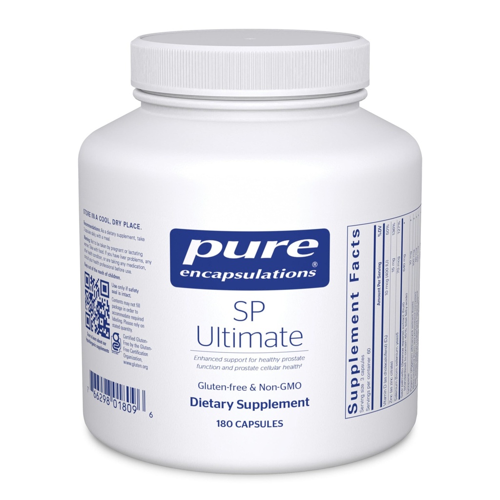 Pure Encapsulations SP Ultimate | 건강한 전립선 기능 및 전립선 세포 건강 지원 * 180 캡슐