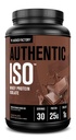 Jacked Factory Authentic ISO Grass Fed Whey Protein Isolate Powder - 낮은 Carb, Non-GMO 근육 건물 단백질 w / 필러, 포스트 운동 회복, 초콜릿