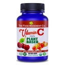 음식 운동 CO. 100 % 식물 기반 비타민 C 60 캡슐 125mg - 성인 면역 체계 산화 방지제 지원 규정식 보충교재 - 유기 비 GMO 글루텐 자유로운 과일에서 전체적인 음식 채식주의자 보충교재