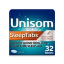 Unisom SleepTabs, 야간 수면 보조, Doxylamine Succinate, 32 정제