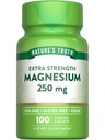 자연의 진실 마그네슘 보충 | 250 mg | 100개의 모자 | Vegan, Non-GMO & 글루텐 무료