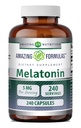 놀라운 공식 멜라토닌 보충 | 5 Mg Per 서빙 | 240 캡슐 | Non-GMO | 글루텐 프리 | 미국