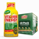 비타민 에너지 B12 11,000% 여분 힘 에너지 탄 망고 48 팩, 260mg 자연적인 카페인, B12 & B6, Nootropic 초점, 활력, 영 설탕, 글루텐 자유로운, Vegan, 고약, 1.93 fl oz