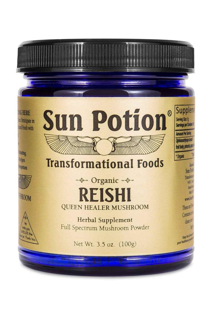 해포 Reishi 버섯 분말 (Organic) - (100g)