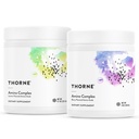 THORNE - Amino Complex 번들 - Lean 근육 질량 및 에너지 생산 촉진 - 레몬 & 베리 맛