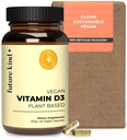 미래 종류 Vegan 비타민 D3-2500 IU 세포 및 면역 지원을위한 식물 기반 보충 - Sugar-Free, Lichen-Based Vitamin D (30 Softgels in Glass Bottle)