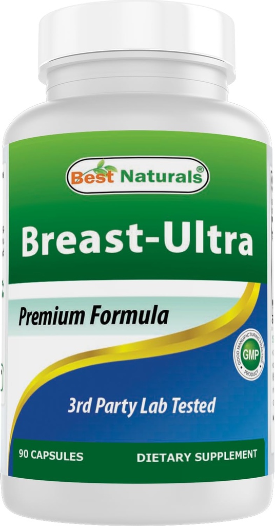 최고의 자연 Breast-Ultra Breast 확대 알약 90 캡슐 (90 개)