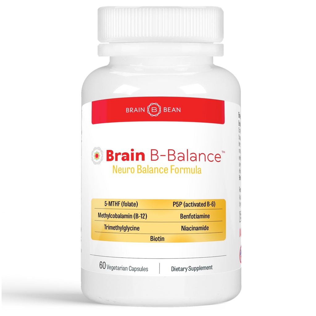 뇌 B 균형: 메틸을 섞은 Multivitamin - 메틸을 섞는 B Complex Neurobalance 공식 - Methylfolate 지원 계류. 이름 * 메모리 - 60 Vegan 캡슐