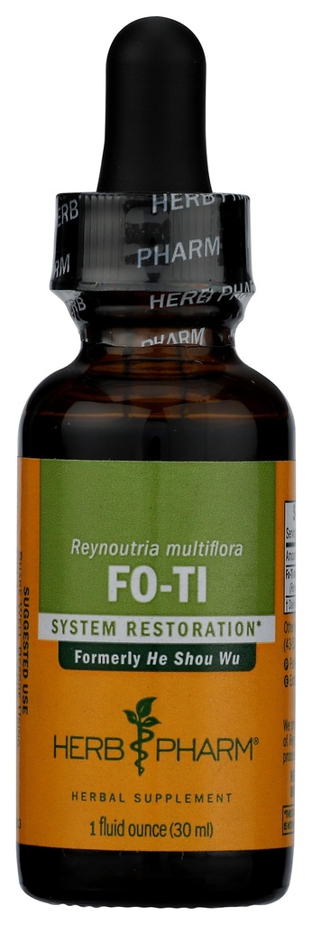 허브 Pharm He (Ho) Shou Wu Musculoskeletal 시스템 지원을위한 액체 추출 - 1 Ounce