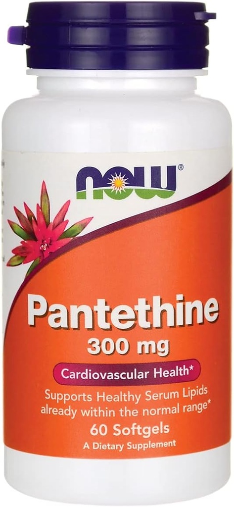 지금 음식 Pantethine 300mg 60 Sgels 지금 음식, 1.0 조사
