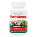 Natures Plus Animal Parade Multivitamin Children's Chewables - Cherry flavor - 90 Animal-Shaped Tablets - 건강 및 웰빙 촉진 - 채식주의 자, 글루텐 무료 - 45 서빙