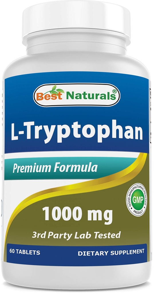제일 자연적인 L 트립토판 1000 mg 60 정제