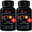 연구 연구소 2 팩 닥터 추천 프리미엄 Liver Detox Cleanse & Support w/Milk Thistle, Beet Root, Dandelion. 23 강력한 해독을위한 강력한 허브