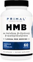Primal HMB (1000mg, 120 캡슐) | Athlete 공식, 글루텐 프리, 비 GMO, 60 인분