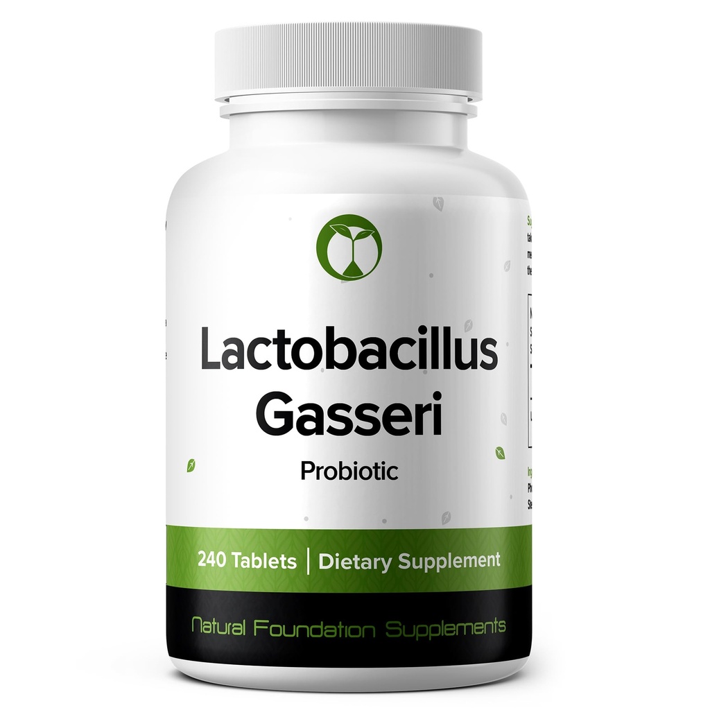 Lactobacillus Gasseri Probiotic Supplement 240 정제 남성 및 여성을위한 3 억 CFU Probiotics Intestinal Digestive & Gut Health (240, Lactobacillus Gasseri)