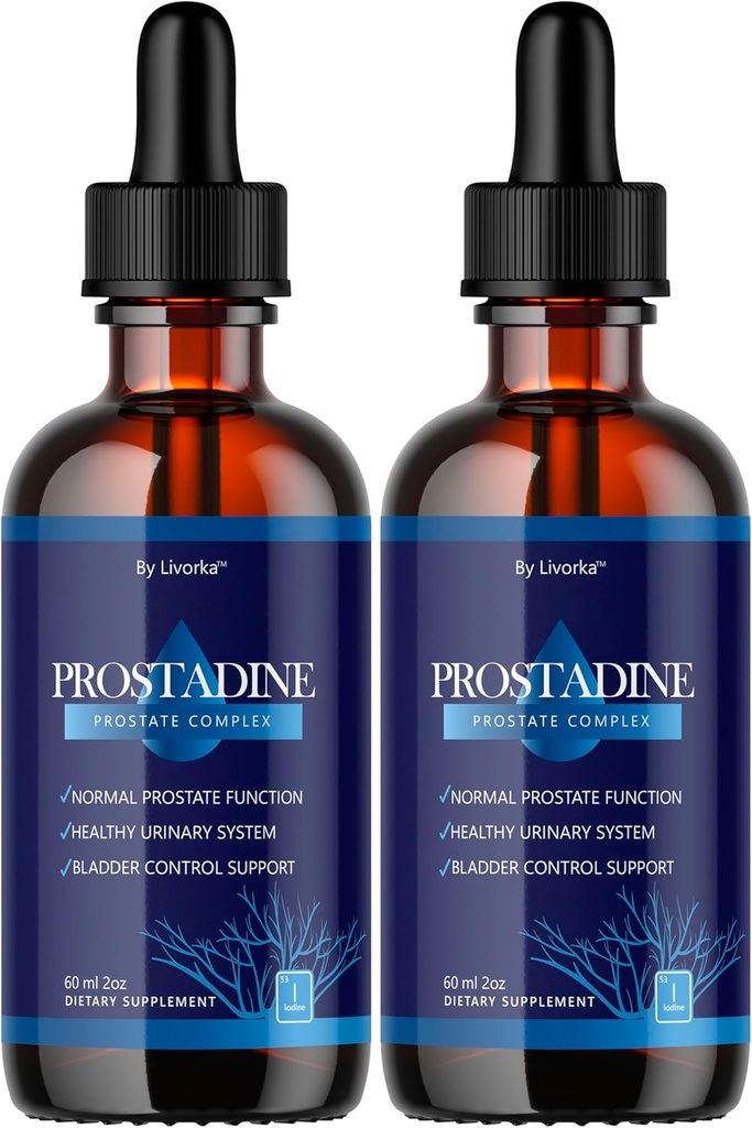 (2 팩) Prostadine Drops - 남자, Prostadine 리뷰, Prostadine 보충, Prostadine Natural Liquid Support, Prostadine Drop Formula, 2 개월 동안 2 병