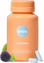 Ovira Curb Cravings 보충제 - CHRONOBLOCK, 에너지 지원 캡슐, 남성 및 여성을위한 영양 보충제, Chromium-100mg