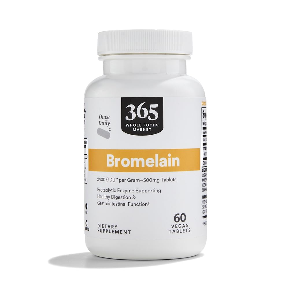 전체 식품 시장, Bromelain, 60 CT