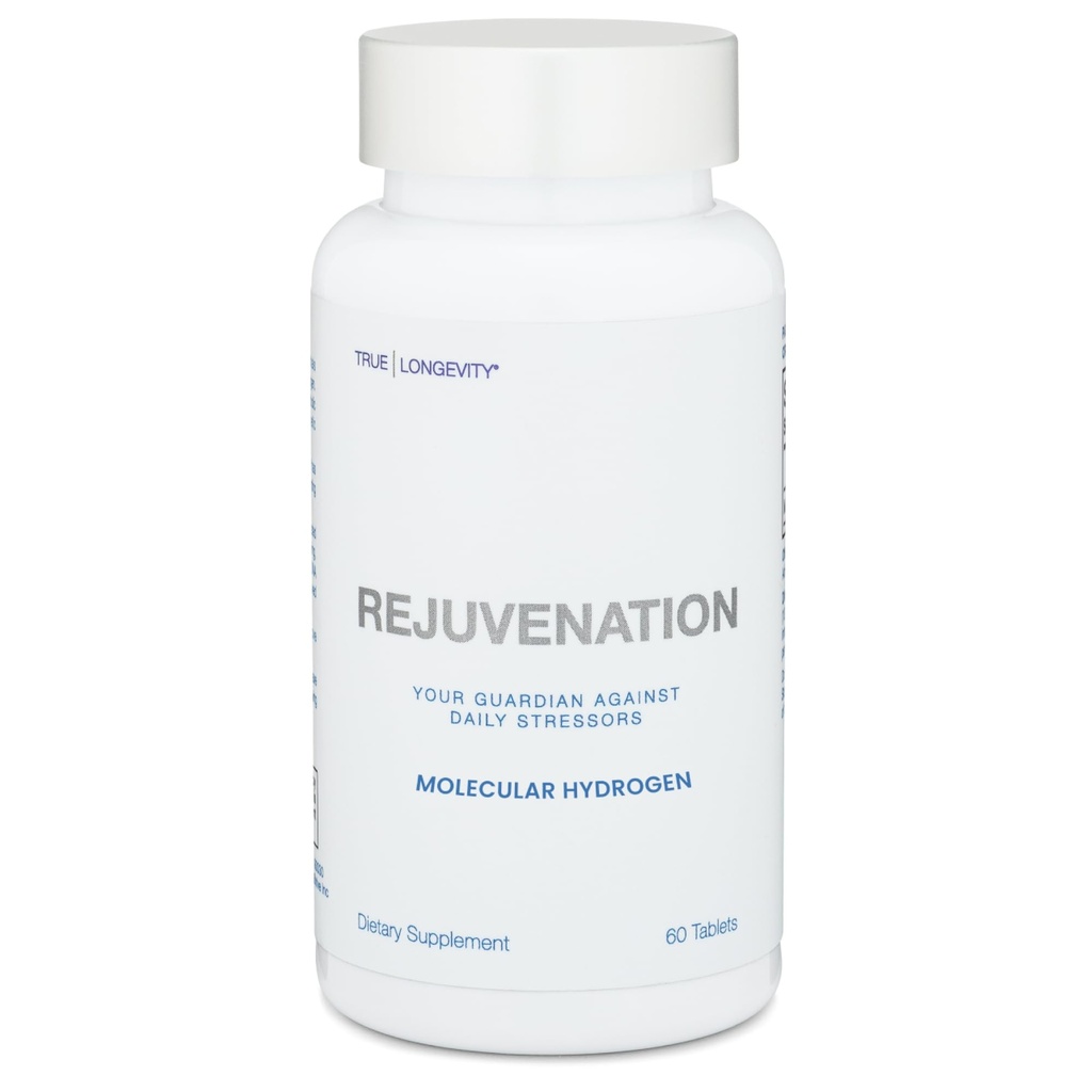 DRINK HRW 회춘 분자 수소 물 정제: 12 ppm H2 - 수소 & 마그네슘 보충교재, 지원 에너지 생산, 회복, Cognitive 기능 (60ct)