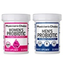 그의 & Hers Probiotic 번들 - Mens Probiotic (30ct) + Womens Probiotic (30ct)