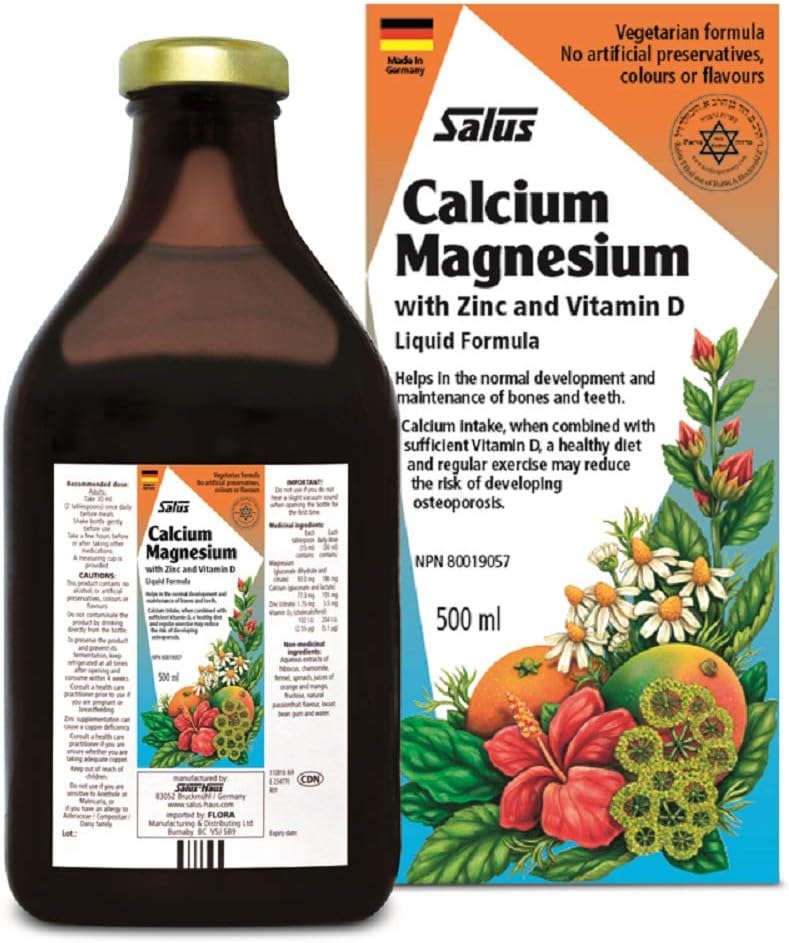 SALUS 칼슘 마그네슘, 500 ML