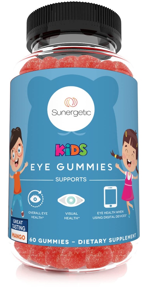 아이를 위한 우수한 눈 지원 Gummies - Zeaxanthin 지원을 가진 Lutein 전반적인 눈 건강, 시각 & Macular 건강 – Lutemax를 가진 결정적인 Studied Lutein & Zeaxanthin 2020-60 Gummies