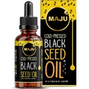 Maju Superfoods Black Seed Oil - 3 번 TQ, 냉간압, 여행 크기, 100 % 터키 블랙 Cumin Seed Oil, 액체 순수 Blackseed, 유리 병, 2 Oz