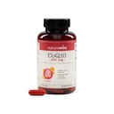 NatureWise CoQ10 200mg Softgels, 높은 효능 Ubiquinone - Coenzyme Q10 보충 - 심장 건강 + 에너지를위한 산화 방지제 - Vegan, Non-GMO, 글루텐 - 무료 90 카운트 [3-달 공급]