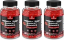 D Mannose를 가진 유력한 크랜베리 Gummies 1500mg - 여성 & 남자를 위한 Urinary Tract 건강, 유류 홍조 & Bladder Hibiscus 분말, 180 조사를 가진 빠른 행동 지원 보충교재