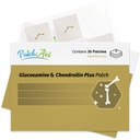 PatchAid Glucosamine와 Chondroitin 화제 패치 30 일 공급