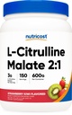 Nutricost L-Citrulline Malate 2:1 (600 그램) (Strawberry Kiwi)