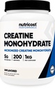 Nutricost 크레아틴 Monohydrate Micronized 분말 (1 KG) - 순수한 크레아틴 Monohydrate