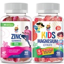 어린이 & 성인을 위한 성인 & 마그네슘 Gummies를 위한 밝은 SAM 아연 Gummies - 100mg - Calm 마그네슘 Chews