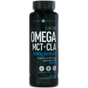 Lean CORE Omega MCT + CLA - 자극제 자유로운 건강 공식, Lean 근육 & Toned Physique, Omega 3-6-9 지방산 - Flaxseed 물고기 기름 코코넛 기름 Keto 친절한 30 일 공급 (90 Softgels)