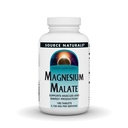 Source Naturals Magnesium Malate - 서빙 당 3750mg - Essential Magnesium Malic Acid 보충 - 180 정제