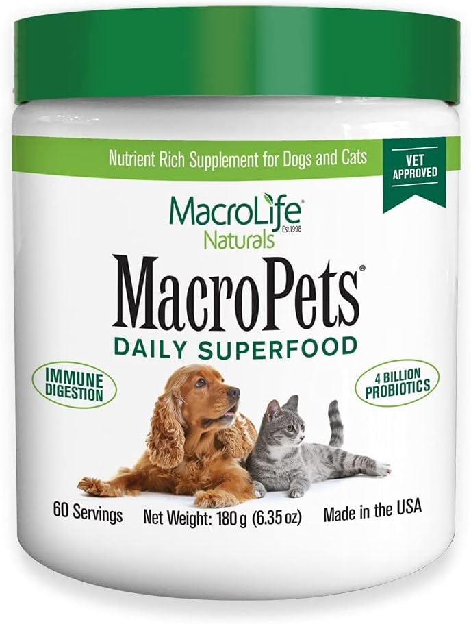 MacroLife Natural Nutrition Boost Probiotics Digestive Enzymes 비타민 E - 면역 계통 건강 및 에너지 - 6.35oz