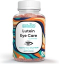 성인을위한 Lutein & Zeaxanthin 눈 보충 - 눈을위한 보호 지원 - Yummy Mango 맛있는 Vegan, Glute-Free, 코코넛 오일로 제작. 60 Gummies