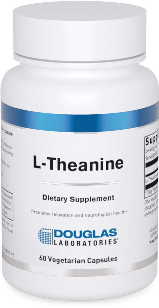 Douglas Laboratories L-Theanine | 칼로리의 감촉 촉진 | 60 캡슐