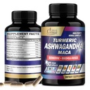유기 Cadane Ashwagandha 보충 교재 - 기억, 면역 체계 & 힘 지원 - 7in1는 3 달 공급을 위한 Turmeric, Maca 뿌리, Berberine & 더 많은 것에 집중했습니다