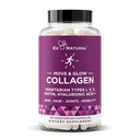 여성 및 남성을위한 이동 및 Glow Collagen 알약 – Vegetarian Multi-Collagen (유형 I-V-X) 9 식물 기반 Superfoods for Skin Health & Joint Support – Biotin, 비타민 C, 비타민 E, 60 채식 캡슐