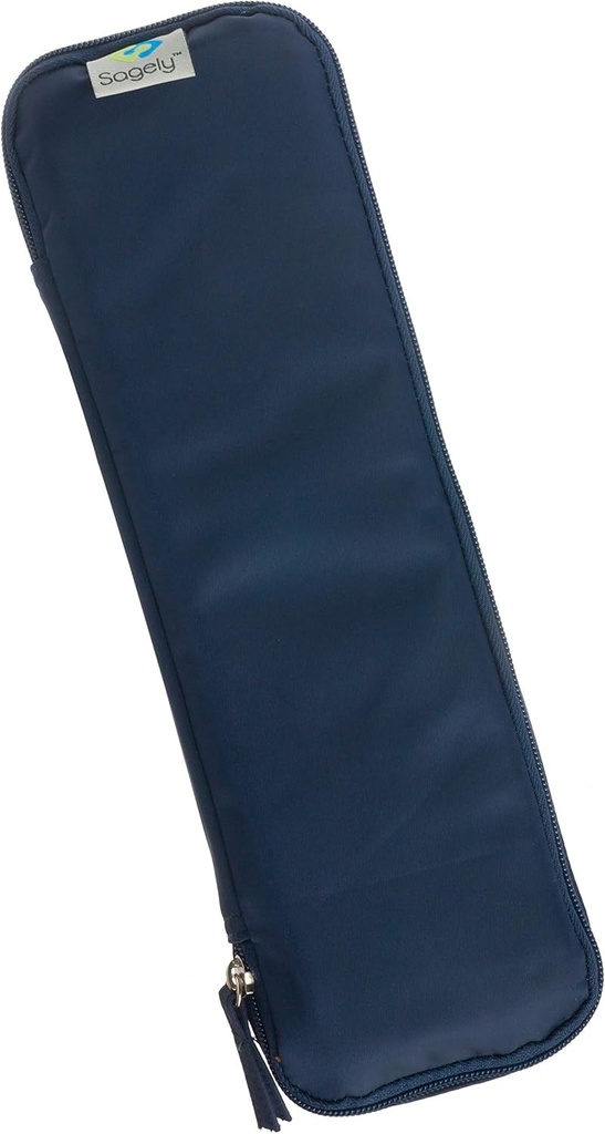 Sagely Navy 7 일 여행 주머니 알약 여행 케이스 Sagely 여분 큰 알약 상자를 위한