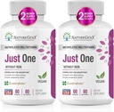 메틸 B12, Quatrefolic Methylfolate, 철 없는 남자와 여자를 위한 순수한 MTHFR 보충교재를 가진 다만 1개의 매일 메틸을 섞는 Multivitamin, 2개의 병 (60 Vegan 캡슐), 미국-Made