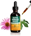 허브 Pharm 유기 급류 면역 부스트 : 성인을위한 빠른 흡수 Tincture, Goldenseal, Ginger Extract & Elderberry, Immune Support Supplement & Wellness Aid, 2 Oz와 Echinacea Tincture