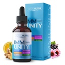 Total Immune 6-in-1 Liquid Multivitamin Supplement | 100% 매일 아연, 비타민 D3, 비타민 C 면역강화 비타민 액체 | Elderberry, Echinacea, Ginger Support for Adults & Kids | 4 oz Passion Fruit
