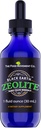 Humic Fulvic Acids Trace Minerals와 Black Earth Zeolite는 Detox, Gut Health 및 Immune Support의 성인 및 어린이를위한 무기물 - 1oz Liquid Drops 보충