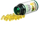 Siberian 녹색 소나무 견과 기름 w/Pine 수지 캡슐 200 Softgels 야생 Harvested Siberia Altai 찬 압박되는 Unrefined